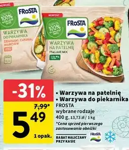 Intermarche Warzywa do piekarnika ziemniaki-cukinia-marchew Frosta oferta