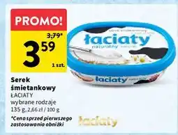 Intermarche Serek śmietankowy naturalny Łaciaty oferta