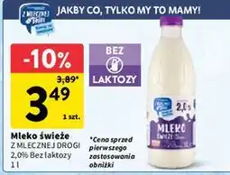 Intermarche Mleko 2.0 % bez laktozy Z Mlecznej Drogi oferta