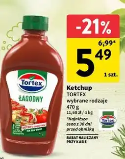 Intermarche Ketchup łagodny Tortex oferta
