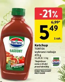 Intermarche Ketchup łagodny Tortex oferta