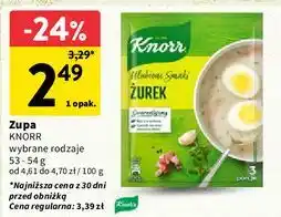 Intermarche Żurek Knorr Ulubione Smaki oferta
