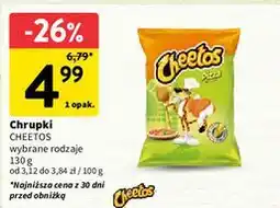 Intermarche Chrupki pizza Cheetos oferta