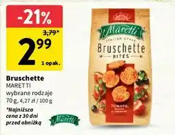Intermarche Bruschetta pomidory z oliwką Maretti Bruschette oferta