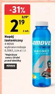 Intermarche Napój magnez + b6 4Move Vitamin Water oferta