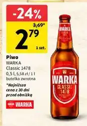 Intermarche Piwo Warka oferta