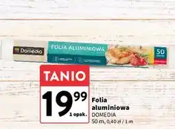 Intermarche Folia aluminiowa 50 m Domedia oferta