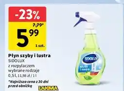 Intermarche Płyn do szyb lemon Sidolux Crystal oferta