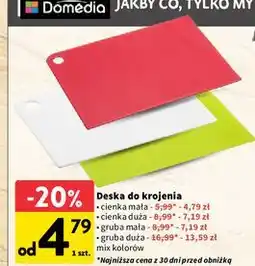 Intermarche Deska do krojenia gruba duża Domedia oferta