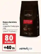 Intermarche Kawa Astra Łagodna 100% Arabica oferta