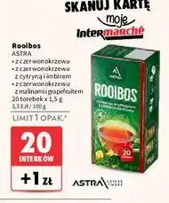 Intermarche Herbata malina z grapefruitem Astra Rooibos oferta