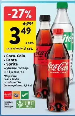 Intermarche Napój Sprite oferta