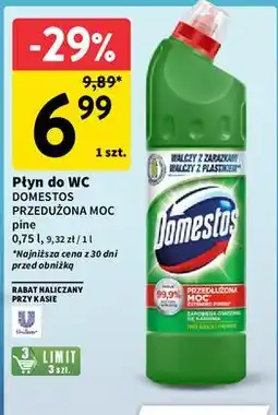 Intermarche Płyn do wc pine Domestos oferta