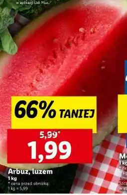 Lidl Arbuz luzem oferta