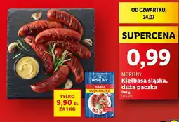 Lidl MORLINY Kiełbasa śląska, duża paczka oferta