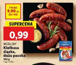 Lidl MORLINY Kiełbasa śląska, duża paczka oferta