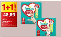 Lidl Pampers Pantsy 4 lub 5 oferta