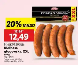 Lidl PIKOK PREMIUM Kiełbasa głogowska, XXL oferta