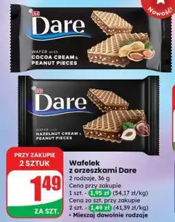 Dino Wafelek z orzeszkami Dare oferta