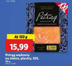 Lidl Pstrąg wędzony na zimno, plastry, XXL oferta