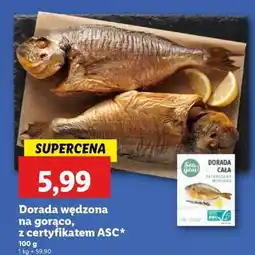Lidl Dorada wędzona na gorąco, z certyfikatem ASC oferta
