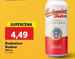 Lidl Budweiser Budvar oferta