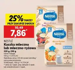 Lidl Nestlé Kaszka mleczna lub mleczno-ryżowa oferta