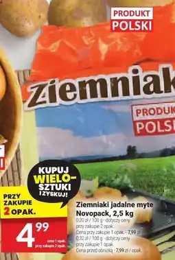 Twój Market Ziemniaki jadalne myte Novopack oferta