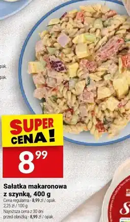 Twój Market Sałatka makaronowa z szynką Białecki Kuchnia oferta