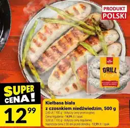 Twój Market Kiełbasa biała z czosnkiem niedźwiedzim Bratecki oferta
