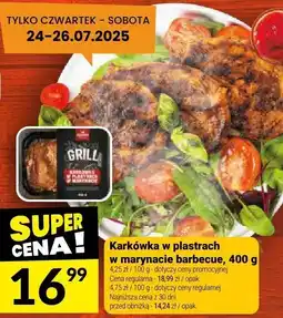 Twój Market Karkówka w plastrach w marynacie barbecue Bratecki oferta