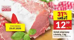 Twój Market Schab wieprzowy z kością Twój Market oferta
