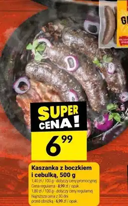 Twój Market Kaszanka z boczkiem i cebulką Bratecki oferta