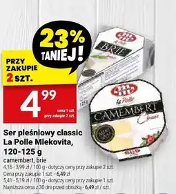 Twój Market Ser pleśniowy classic La Polle Mlekovia oferta