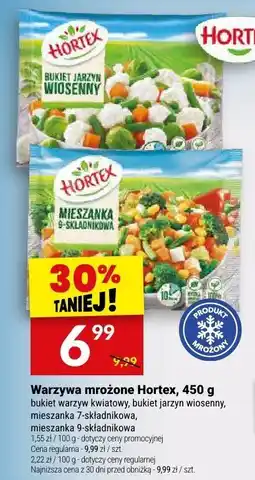 Twój Market Warzywa mrożone Hortex bukiet warzyw wiosenny, bukiet jarzyn wiosenny, mieszanka 7-składnikowa oferta