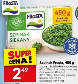 Twój Market Szpinak siekany mrożony Frosta oferta