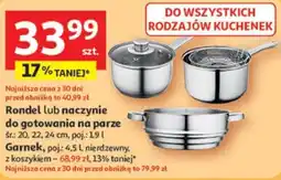 Auchan Rondel lub naczynie do gotowania na parze/Garnek oferta