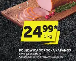 Euro Sklep Polędwica Sopocka Kabanos oferta
