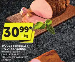 Groszek Szynka z Podhala Bydżry Kabanos oferta
