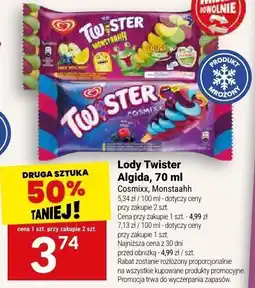 Twój Market Lody Twister Algida oferta