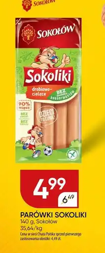 Chata Polska Parówki Sokoliki drobiowo-cielęce Sokołów oferta