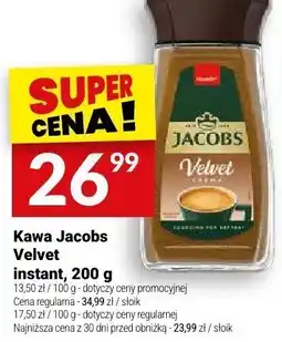 Twój Market Kawa Jacobs Velvet instant oferta