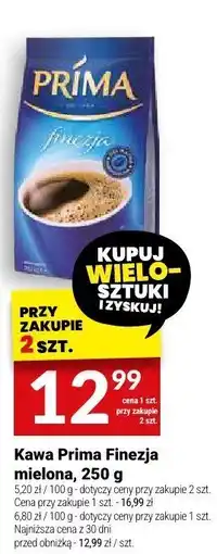 Twój Market Kawa Prima Finezja mielona oferta