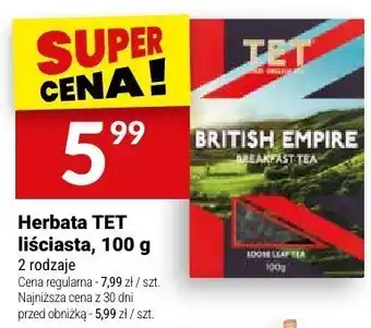 Twój Market Herbata TET liściasta oferta