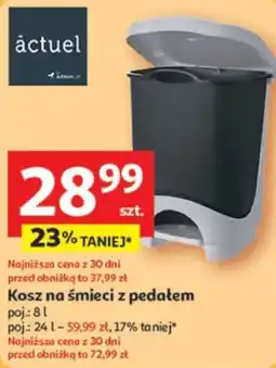Auchan Kosz na śmieci z pedałem oferta