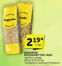 Groszek Makaron rosołowy Pol-Mak oferta