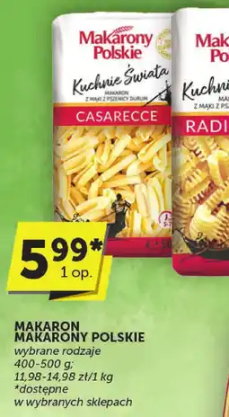 Groszek Makaron Makarony Polskie Casarecce, Radiatori oferta
