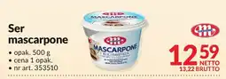 Makro Ser mascarpone Mlekovita oferta