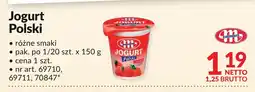 Makro Jogurt Polski różne smaki Mlekovita oferta