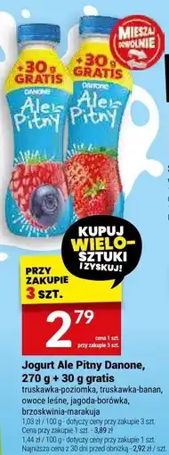Twój Market Jogurt Ale Pitny Danone oferta